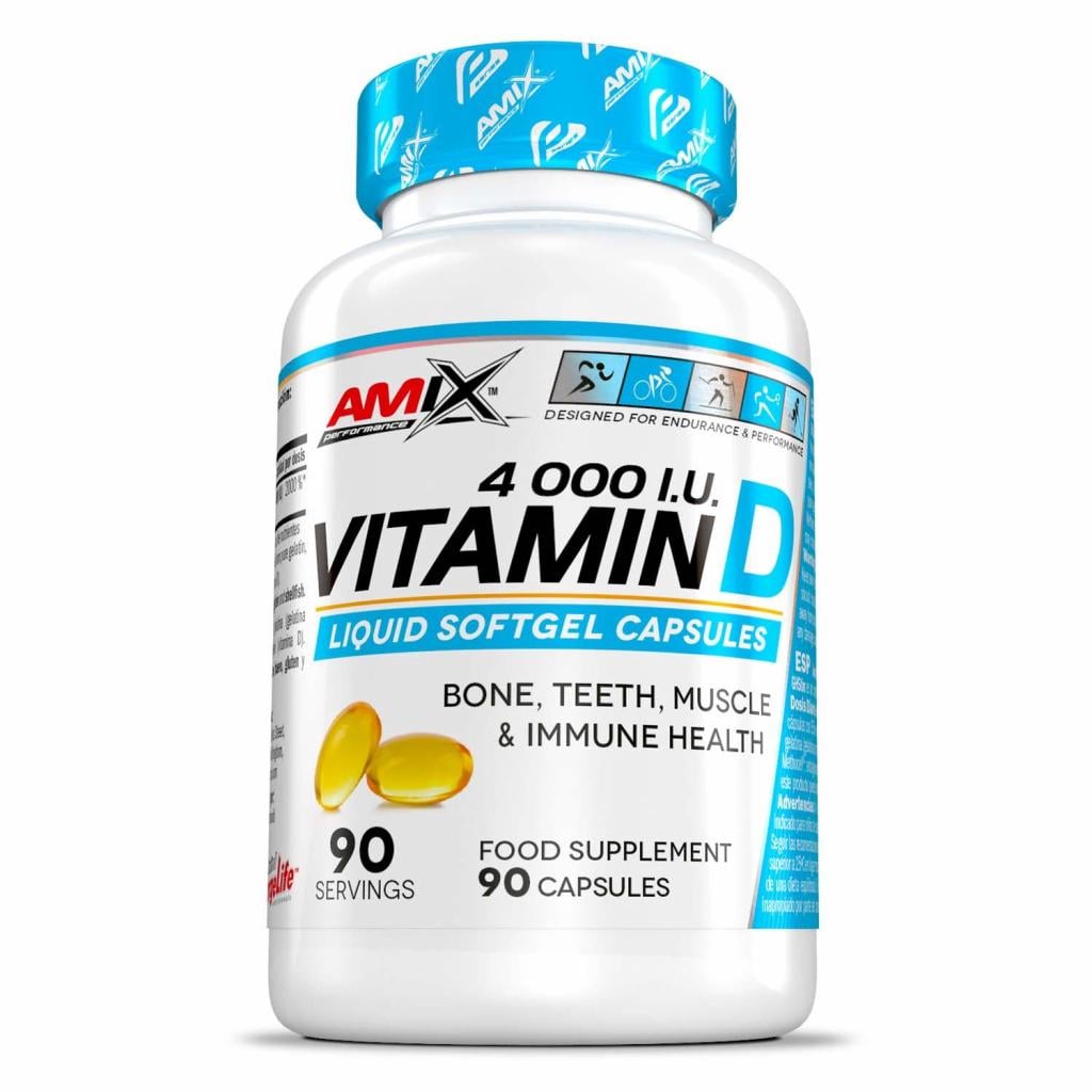 Вітамін D Amix Nutrition Performance Amix Vitamin D 4000I.U. 90 softgels