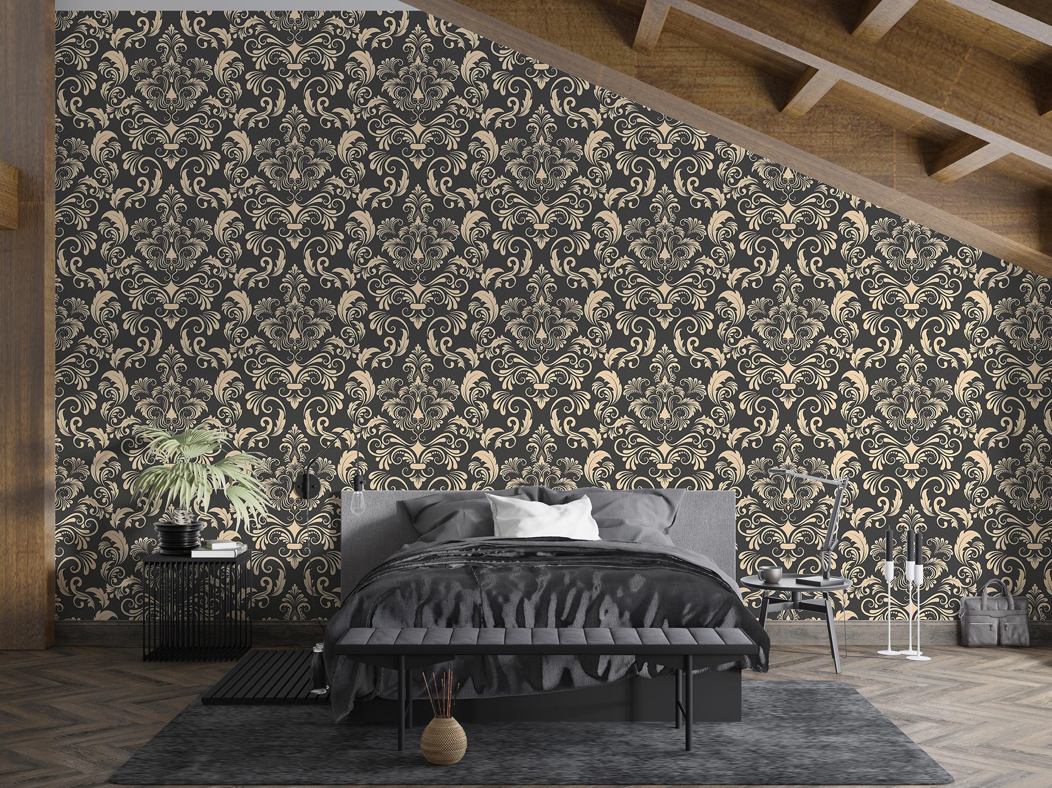 Фотообои флизелиновые Upstream Роскошный классический узор 230х153 см (VINT-015/3) - фото 6