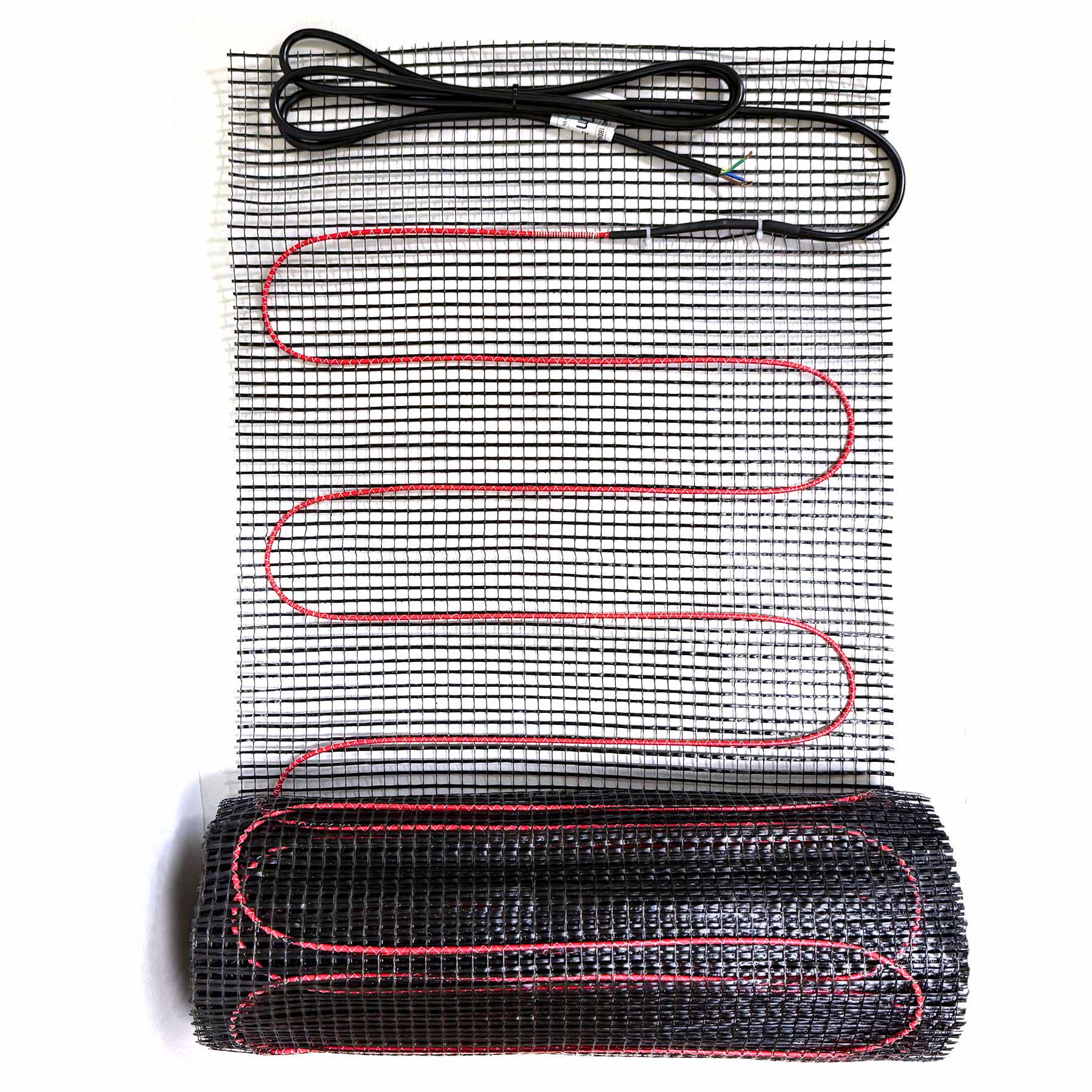 Теплый пол Grand Lane GL-mat 1,5 м2 270 Вт нагревательный мат glm2715k5 и WiFi сенсорный программируемый терморегулятор Белый - фото 4