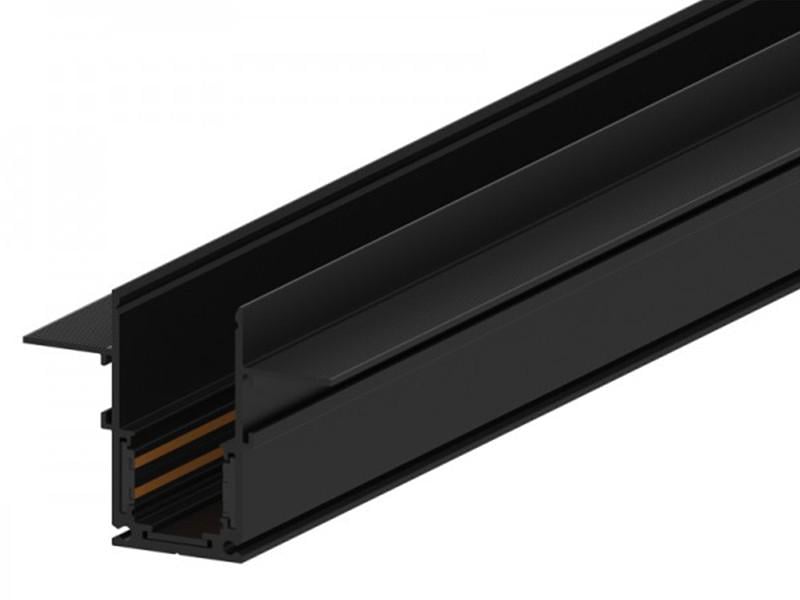 Шинопровод встроенный Feron для низковольтных трековых светильников 1 м Черный (CABM1001)