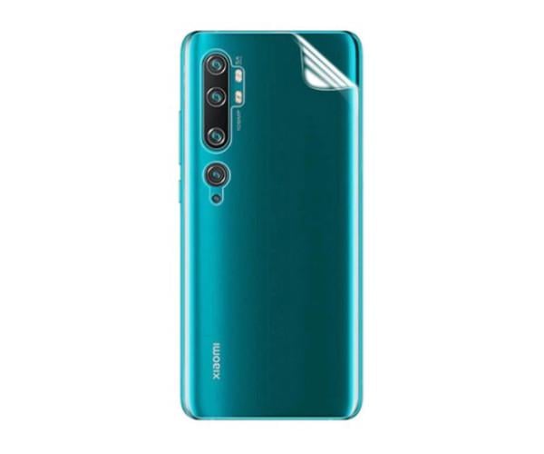 Противоударная гидрогелевая пленка Hydrogel Film для Xiaomi Mi Note 10 на заднюю панель, Transparent