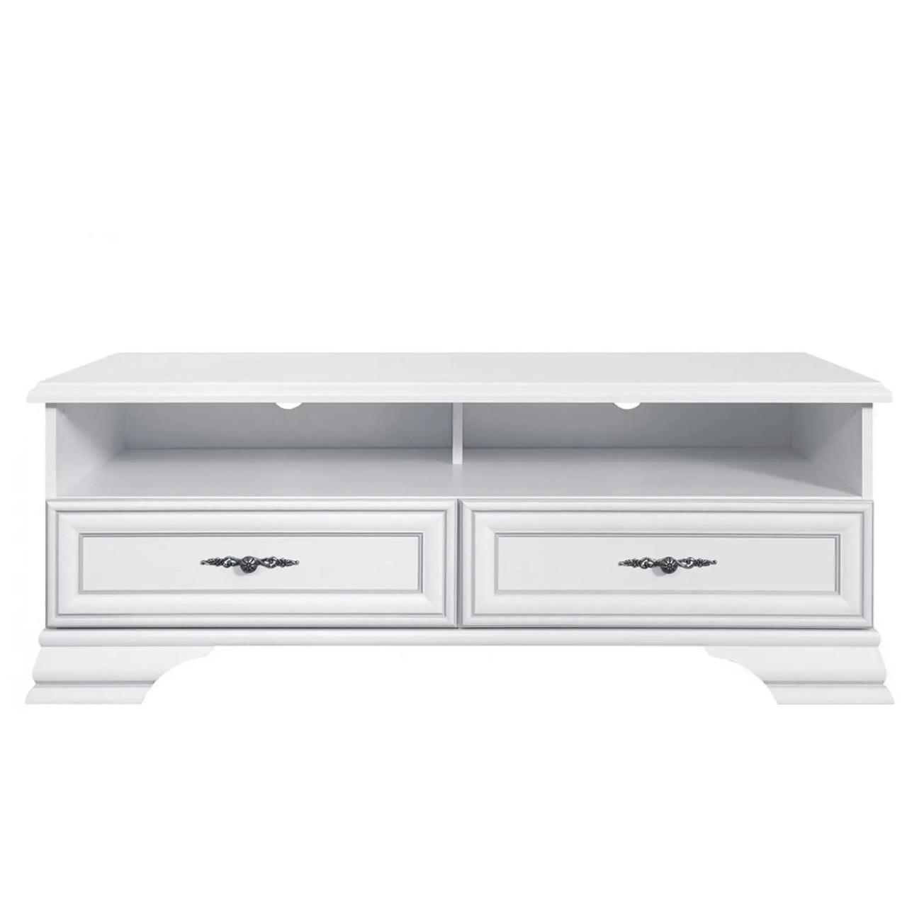 Тумба под телевизор ВМК Кентукки RTV2S Белый альпийский (GRB-1952)