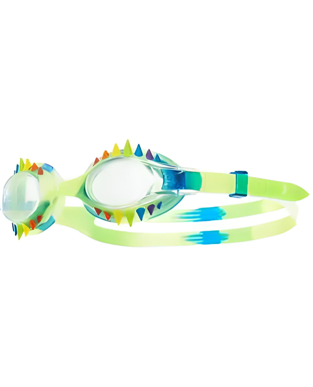 Очки TYR Swimple Spike Tie Dye Kids Blue/Clear/Rainbow