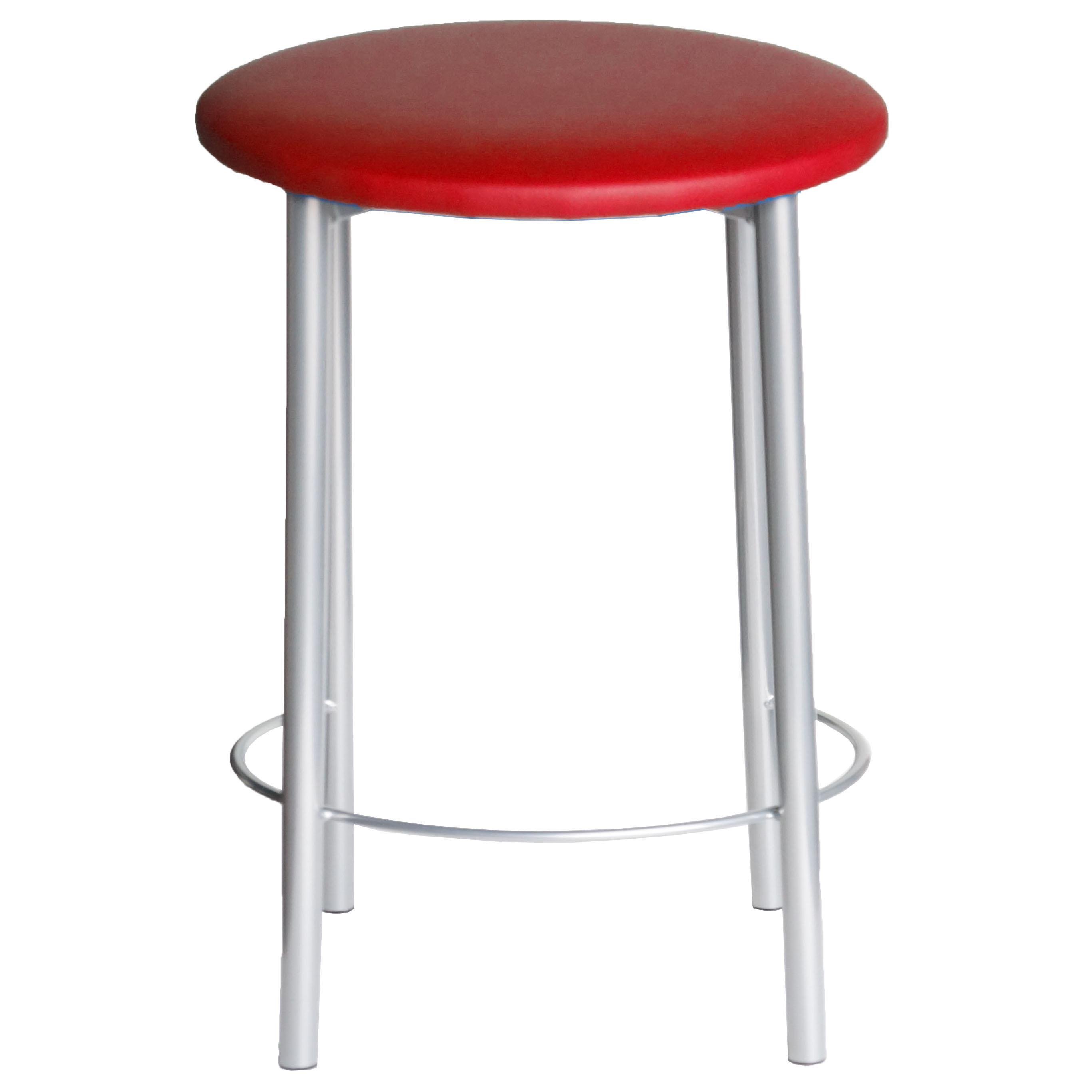 Полубарный табурет Марко кожзаменитель Красный (U25941-02)