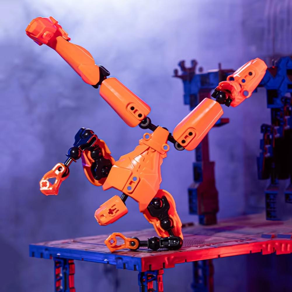 ᐉ Фигурка Titan Lucky 13 Dummy подвижный любимец детей Оранжевый