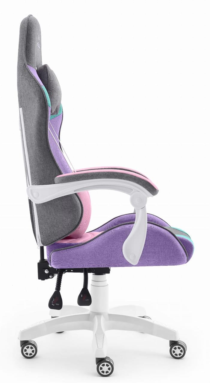 Крісло комп'ютерне Hell's Rainbow тканина Violet/Mint (2616427394) - фото 6 Крісло комп'ютерне Hell's Rainbow тканина Violet/Mint (2616427394) - фото 6