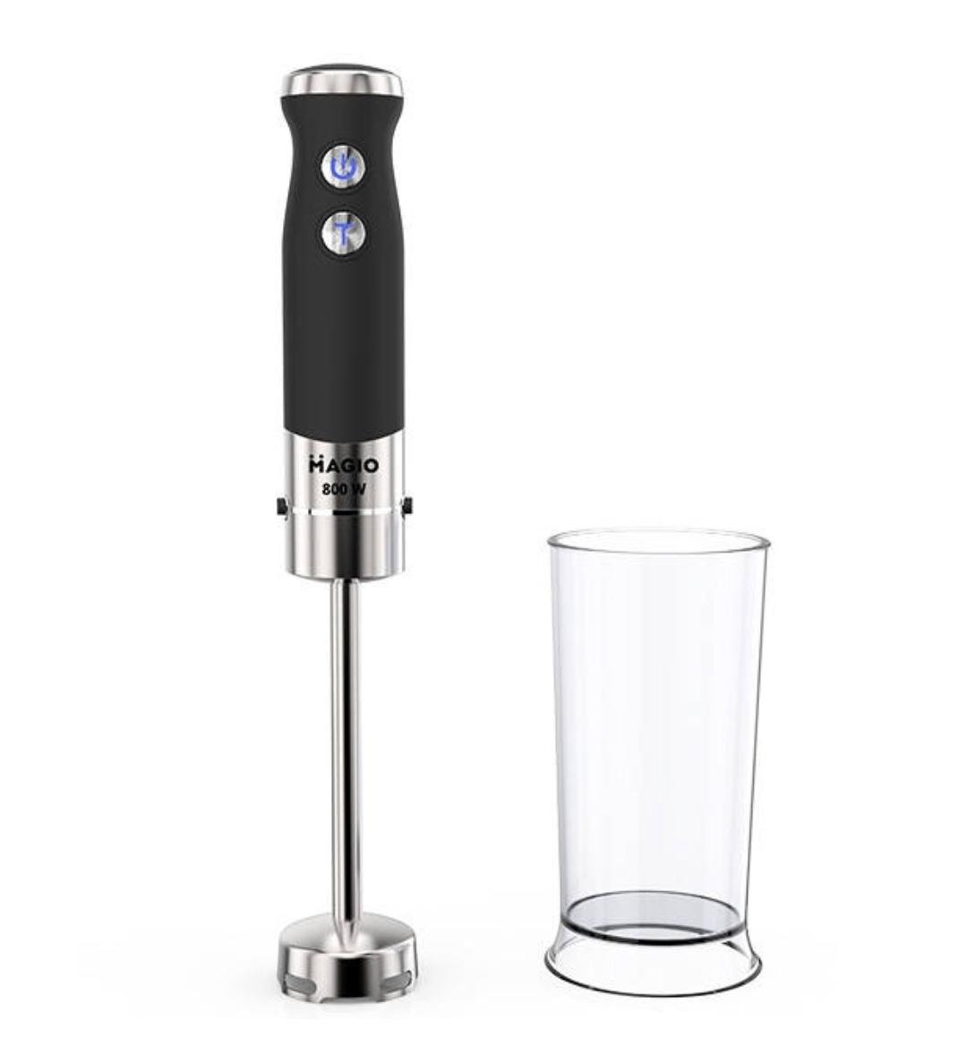 Блендер погружной Magio 800 Вт Черный (MG-647)