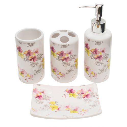 Набор аксессуаров для ванной комнаты Орхидея (472881-Prob)
