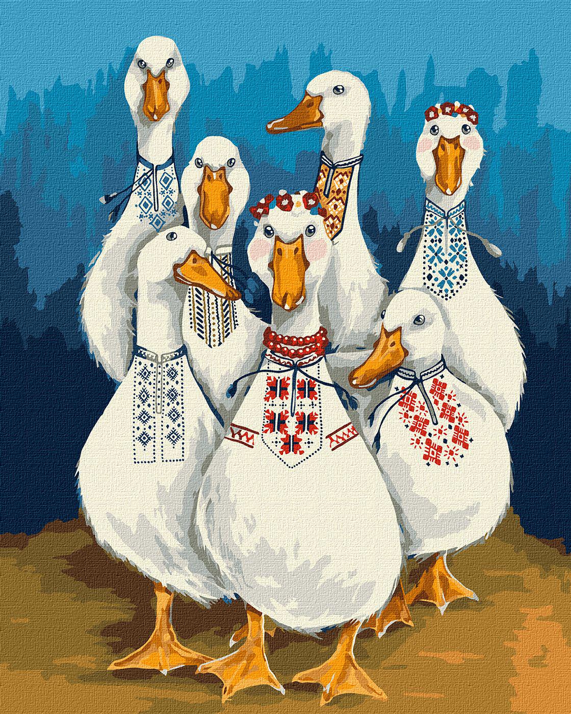 Картина по номерам Идейка Биологическое оружие 40x50 см (KH4351)