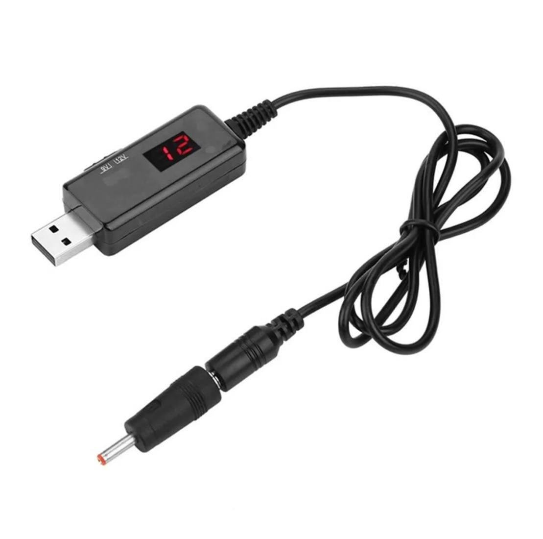Кабель для роутера USB-DC 5V TO 9V/12V (1M) - фото 4 Кабель для роутера USB-DC 5V TO 9V/12V (1M) - фото 4