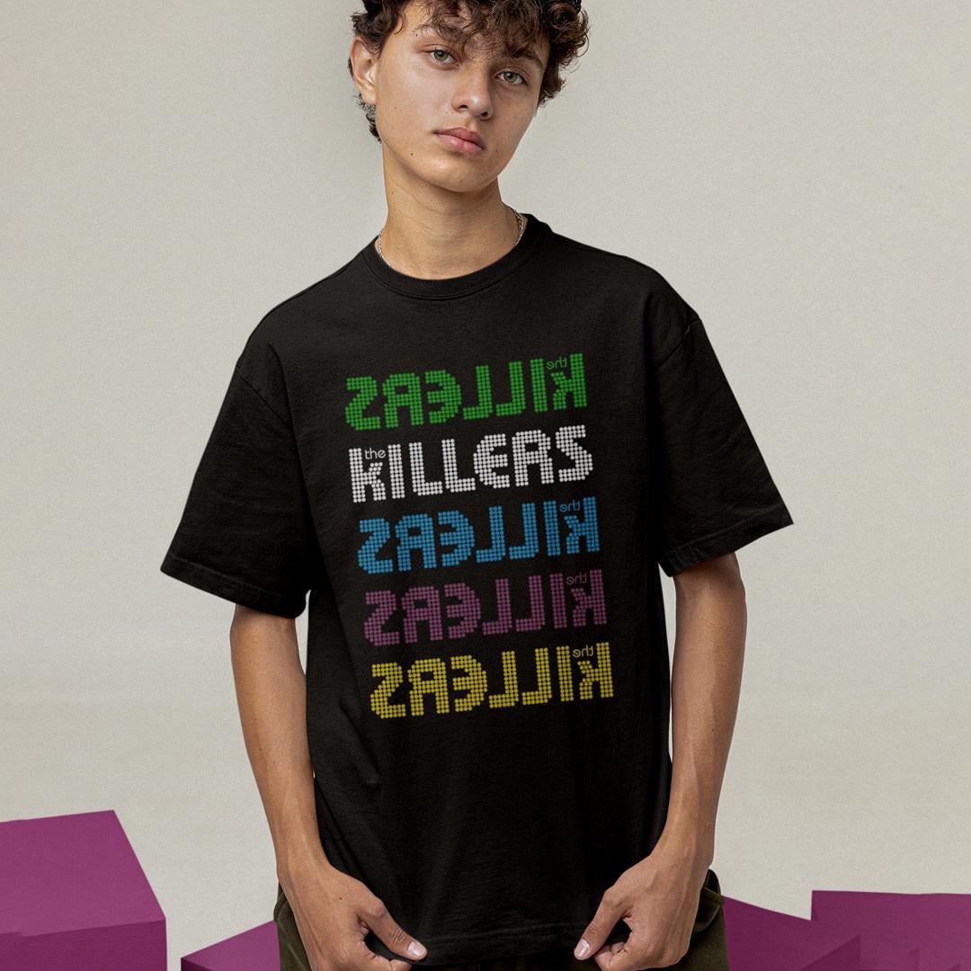 Футболка унисекс The Killers Logo 4XL Черный (0000016971)