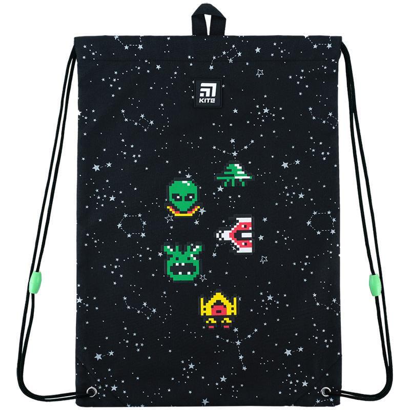 Сумка для взуття KITE UFO 46x33 см Чорний (K24-600M-8)