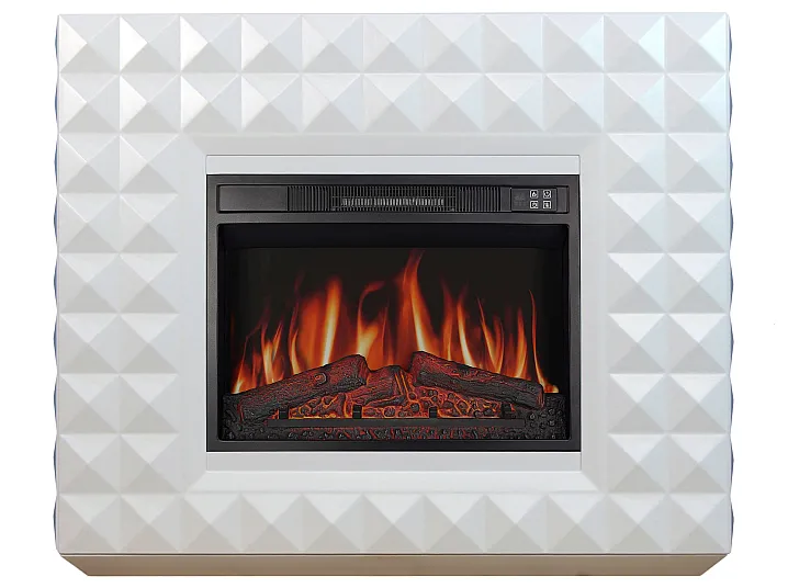 Электрокамин ArtiFlame Diamond AF23S многофункциональный Белый (31003569)