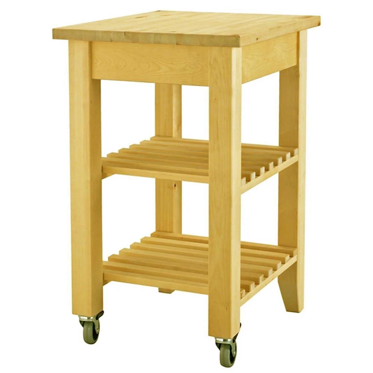 Стол-тележка из дерева Хуберт Карри (СТЛ-005603) Стол-тележка из дерева Хуберт Карри (СТЛ-005603)