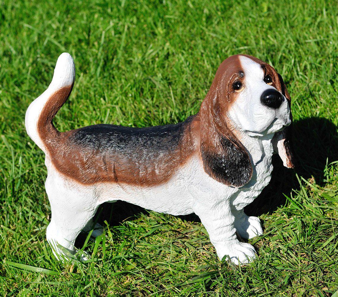 Садовая фигура Бассет 36 см (427)