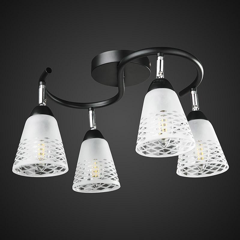 Потолочная люстра Light House DL-17285/4 Черный