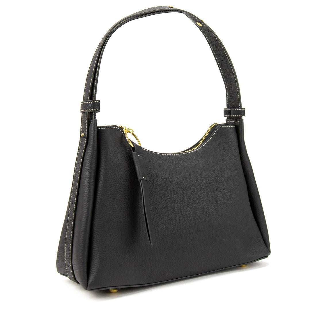 Женская сумка Royal Bag B24-W-6613A из натуральной кожи Черный (6968)