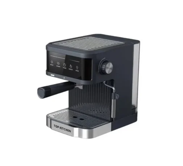 Кофеварка рожковая Top Kitchen TK00216 1500 Вт 15 бар со стимером механическое управление 1,8 л (Tk00216) Кофеварка рожковая Top Kitchen TK00216 1500 Вт 15 бар со стимером механическое управление 1,8 л (Tk00216)
