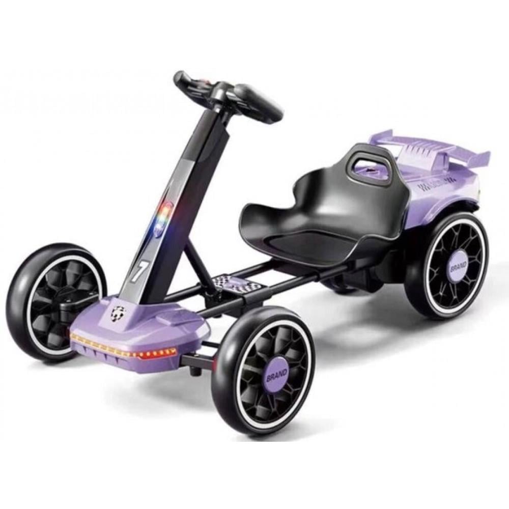 Детский электрокарт с пультом управления Spoko SP-V19 12V4,5 Сиреневый (42412335)