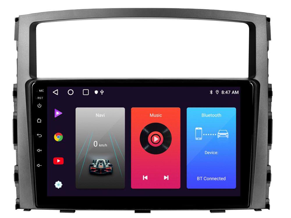 Автомагнитола штатная Sigma S9332 для Mitsubishi Pajero 4 V80/V90 2006-2024 3/32 Gb 4G DSP 9" (AR-91238)