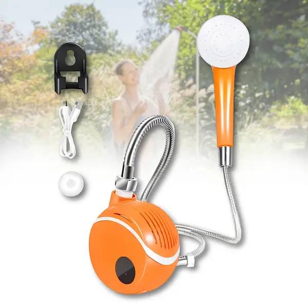 Походный душ с аккумулятором и LED-дисплеем шланг/портативный насос 2 м - фото 4 Походный душ с аккумулятором и LED-дисплеем шланг/портативный насос 2 м - фото 4