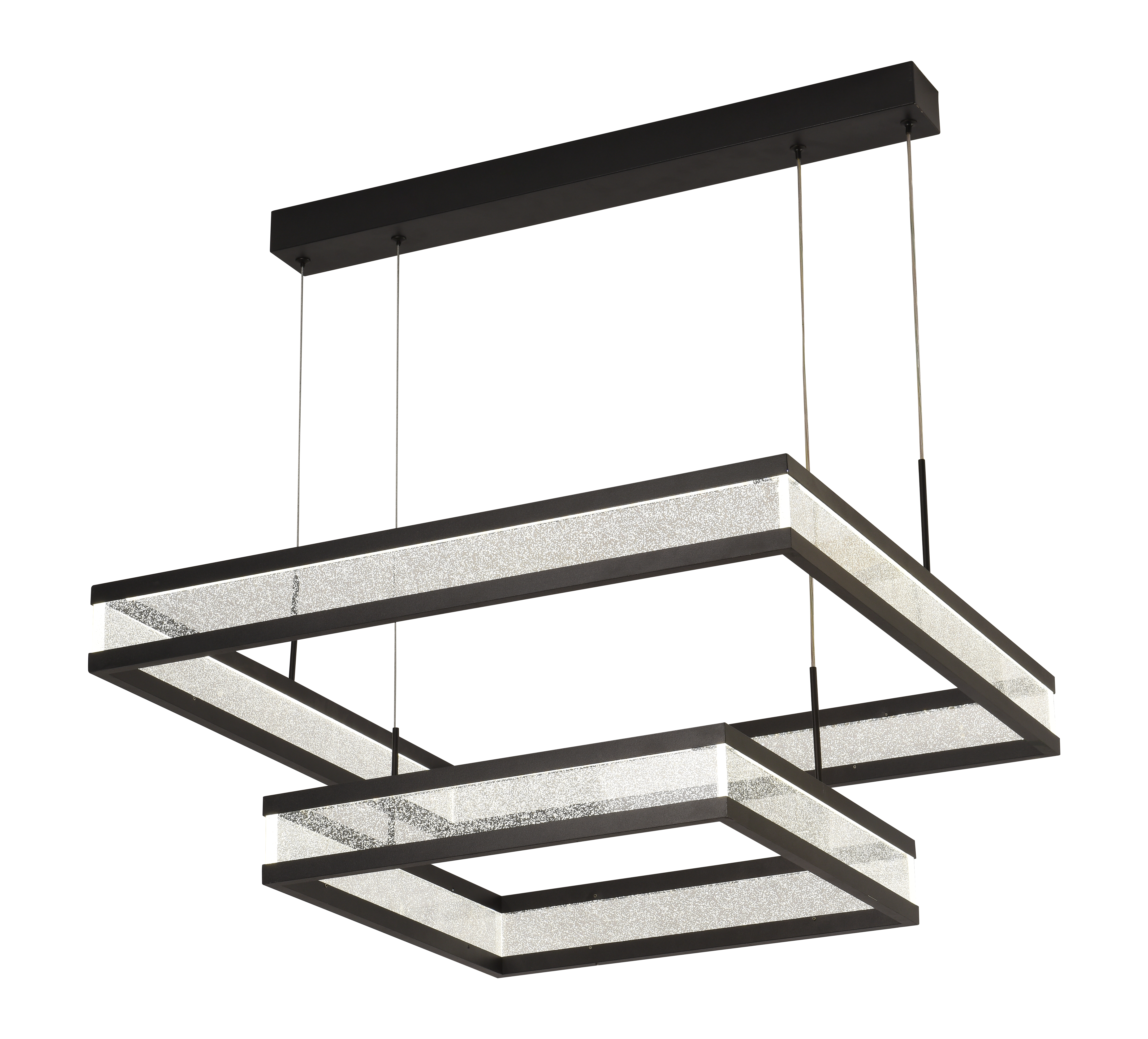 Люстра світлодіодна підвісна Valeso V (QQD3119 BK)