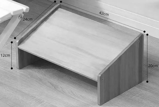 Подставка для ног из дерева Мальтия Карри (Пнг-002903) - фото 2