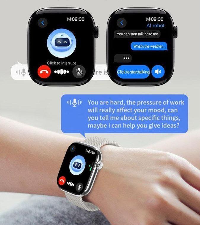 Смарт-годинник HK10 Pro Max AMOLED Bluetooth Білий (30644197) - фото 9 Смарт-годинник HK10 Pro Max AMOLED Bluetooth Білий (30644197) - фото 9