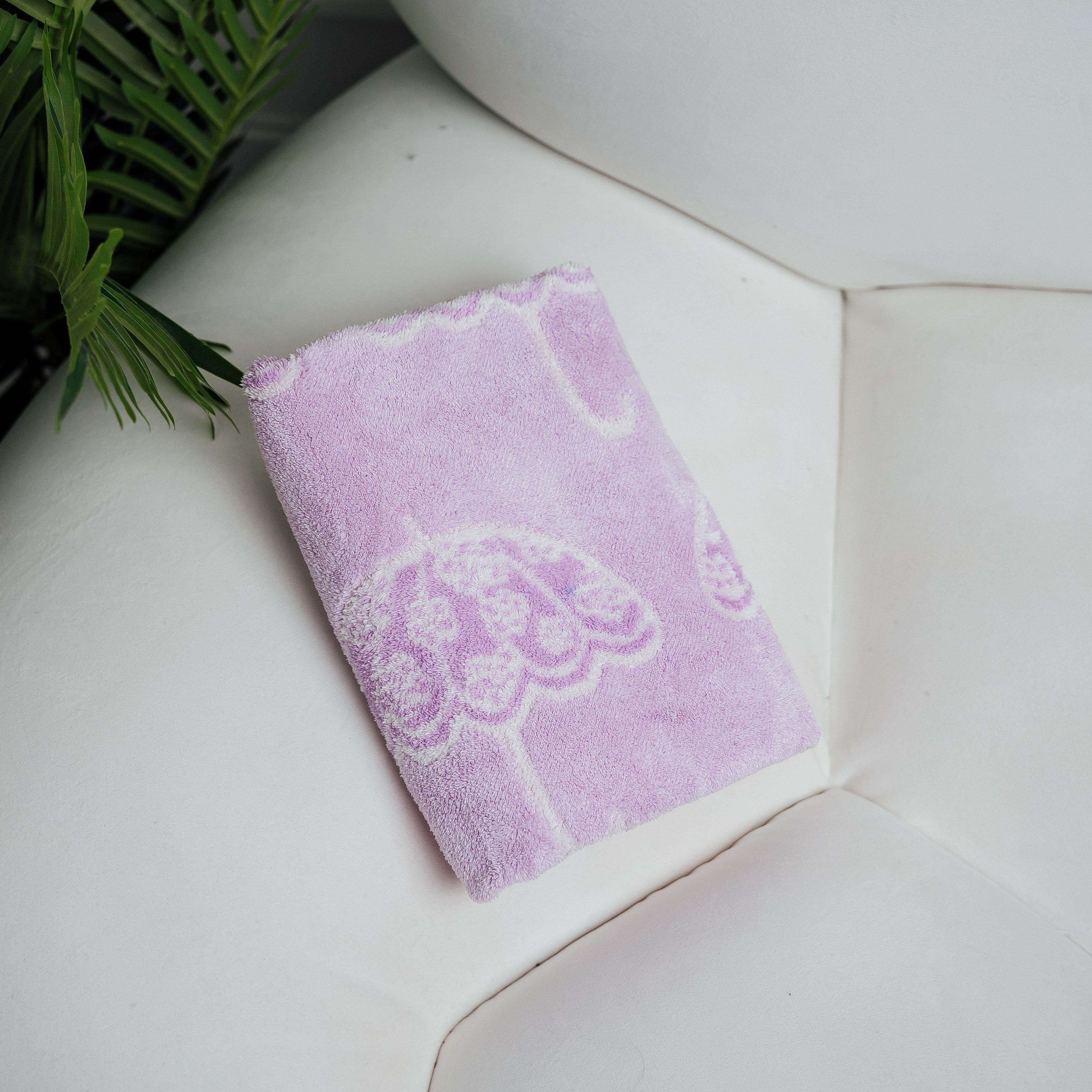 Полотенце банное Зонтик 140x70 см Сиреневый (87198) - фото 1 Полотенце банное Зонтик 140x70 см Сиреневый (87198) - фото 1