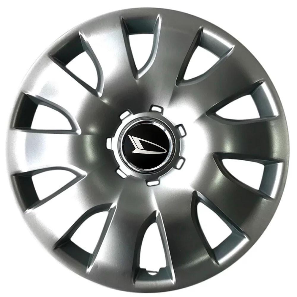Колпаки SJS с логотипом Daihatsu 425 R16 4 шт. Серебряный (31006209)