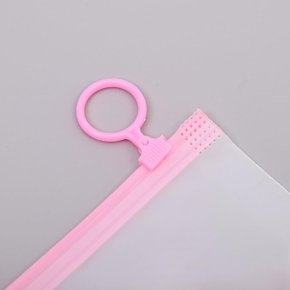 Папка-пенал с бегунком Капибара Capybara drives a moped А5 Разноцветный/Прозрачный - фото 3