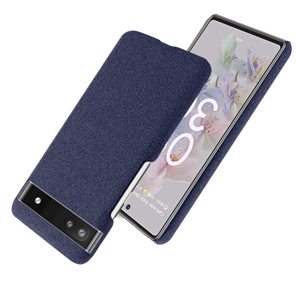 Тканинний чохол для Google pixel 6a (темно-синій) - фото 5