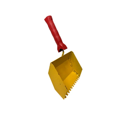 Ковш для газоблока ТРВ 100 мм Желтый