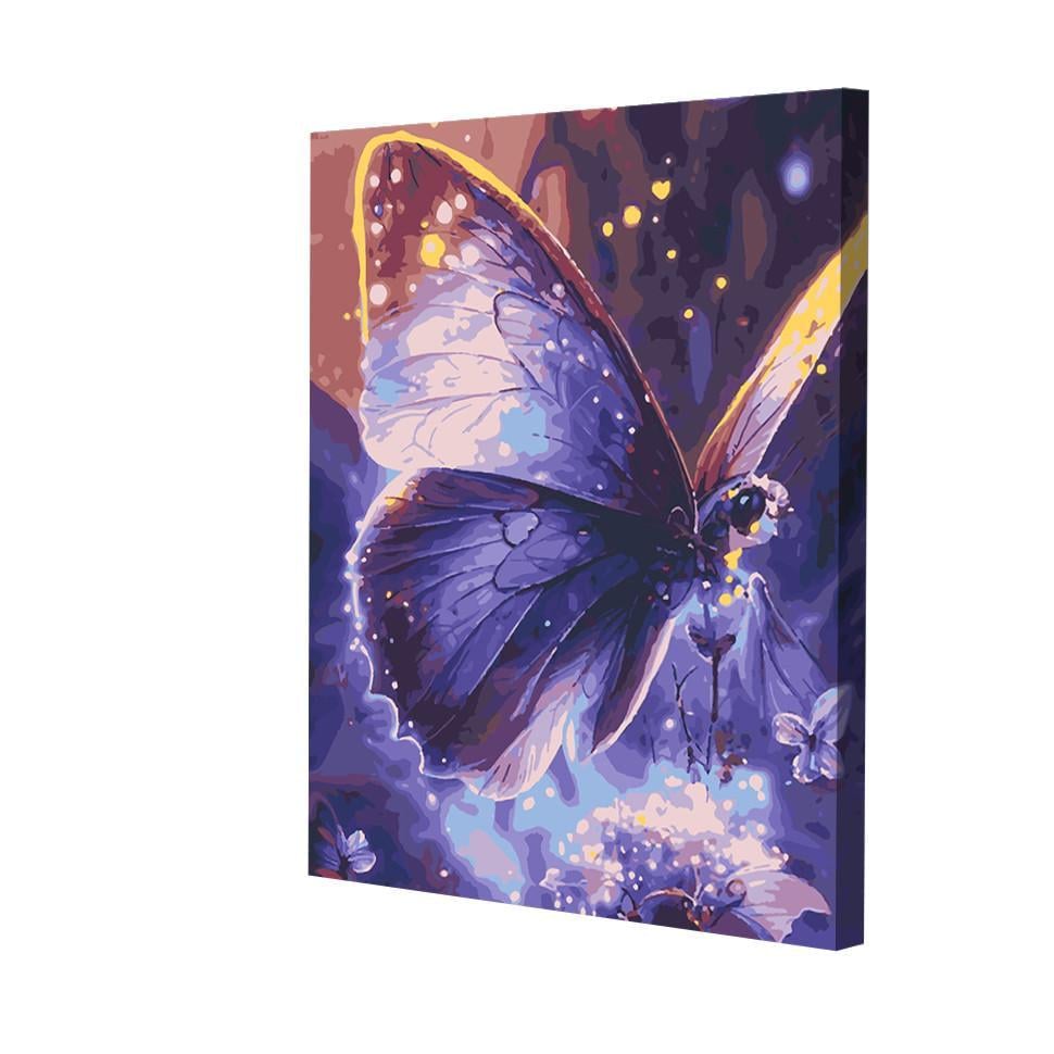 Картина по номерам Riviera Blanca Сияющие крылышки 40x50 см (RB-1042)