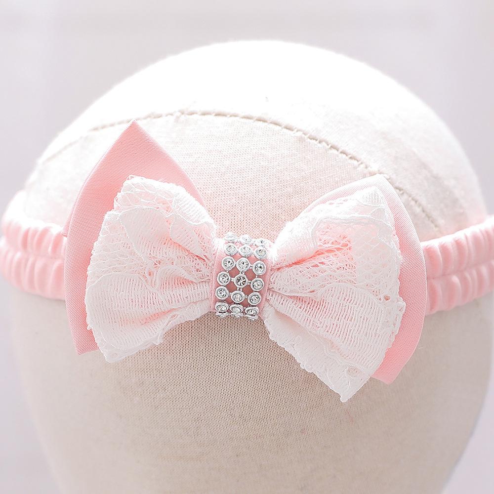 Сукня дитяча святкова Katy Kids Кетта з мереживом та великим бантом та пов'язка 120 см Світло-рожевий з білим (11013200700) - фото 6 Сукня дитяча святкова Katy Kids Кетта з мереживом та великим бантом та пов'язка 120 см Світло-рожевий з білим (11013200700) - фото 6