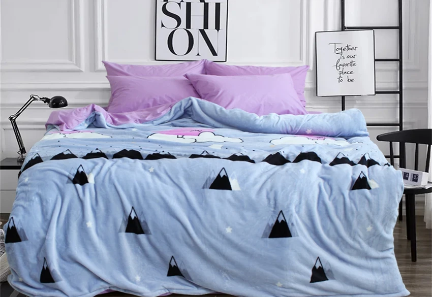 Плед велсофт TAG Tekstil ALM1916 200x220 см (1779)