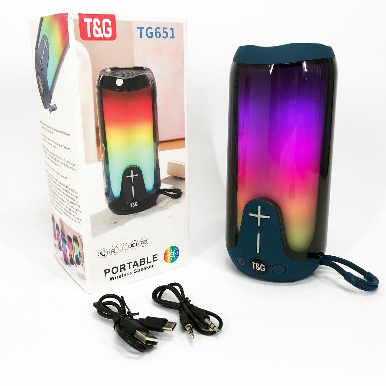 Колонка портивная Bluetooth TG651 с RGB (460698) - фото 14 Колонка портивная Bluetooth TG651 с RGB (460698) - фото 14