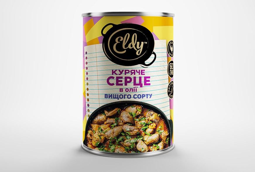 Мясная консерва Куриные сердца в масле (17847741)