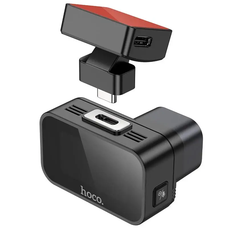 Видеорегистратор Hoco DV10 Mini Screen Dashcam Black - фото 3 Видеорегистратор Hoco DV10 Mini Screen Dashcam Black - фото 3
