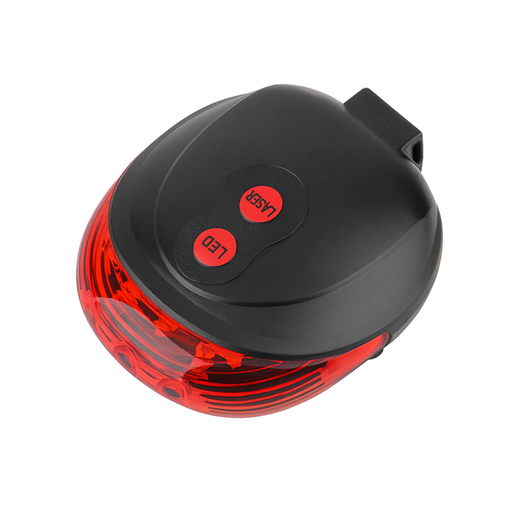 Фонарь велосипедный задний STOP DW-681-5LED Черный (28869017)