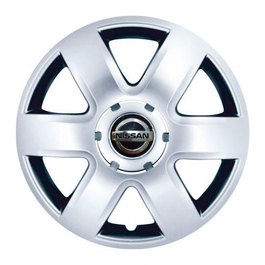 Автомобильные колпаки SKS 337 R15 с логотипом Nissan 4 шт. Серебристый Автомобильные колпаки SKS 337 R15 с логотипом Nissan 4 шт. Серебристый