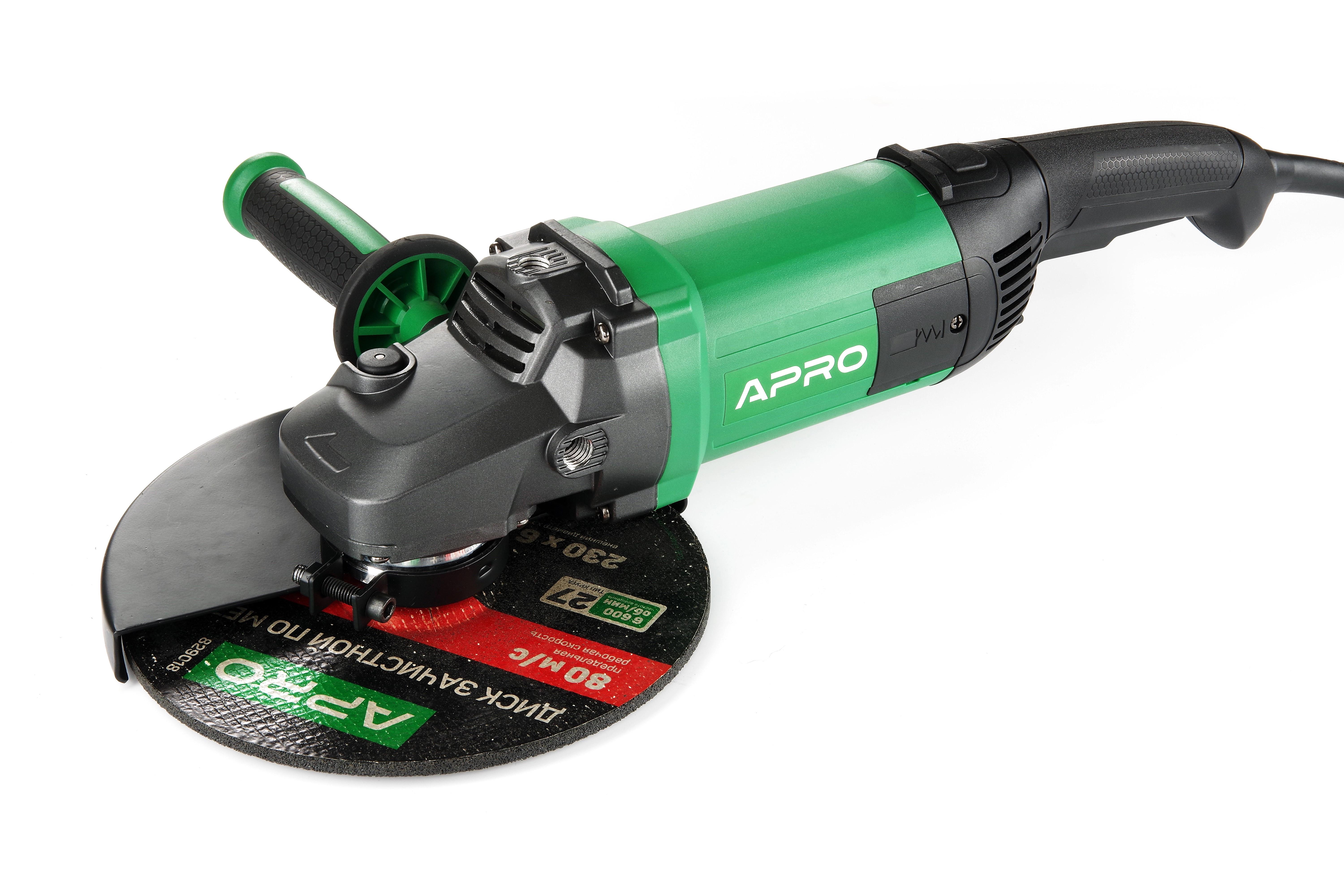 Машина шліфувальна кутова Apro 230/2300 ПЗМ (899012)