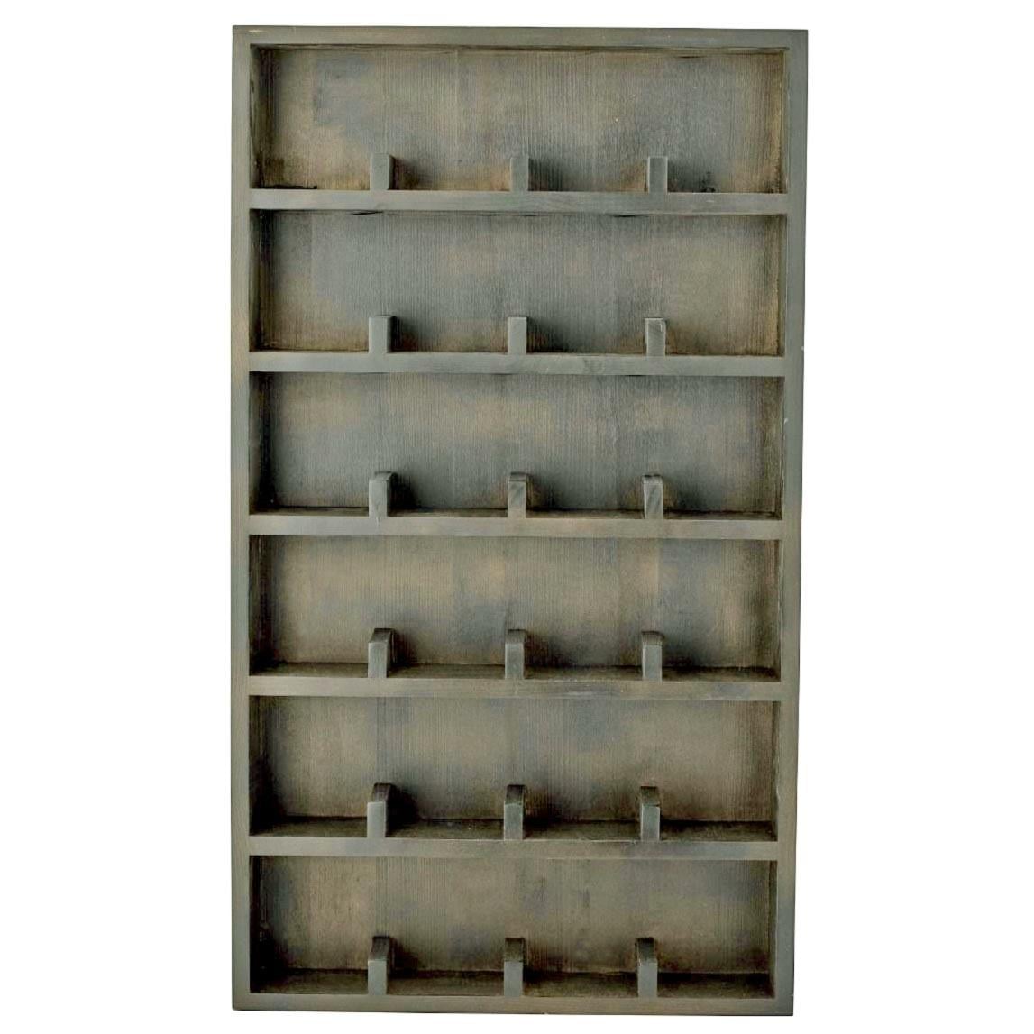 Полка для кружек из дерева Неркин Мокко (СДК-002410)