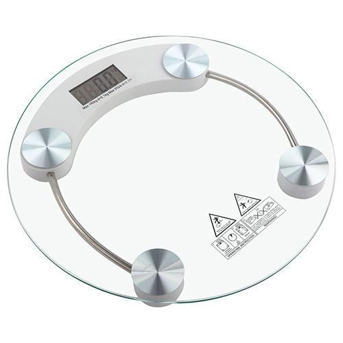 Весы напольные D&T Smart DT 2003A электронные круглые стеклянные до 180 кг