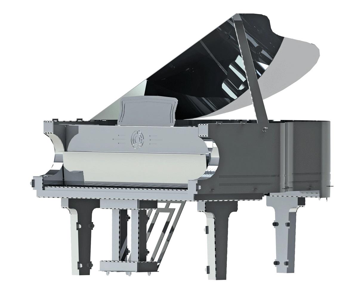 Конструктор METAL-TIME Grande Pianola MT011 колекційна модель (3029049) - фото 5 Конструктор METAL-TIME Grande Pianola MT011 колекційна модель (3029049) - фото 5