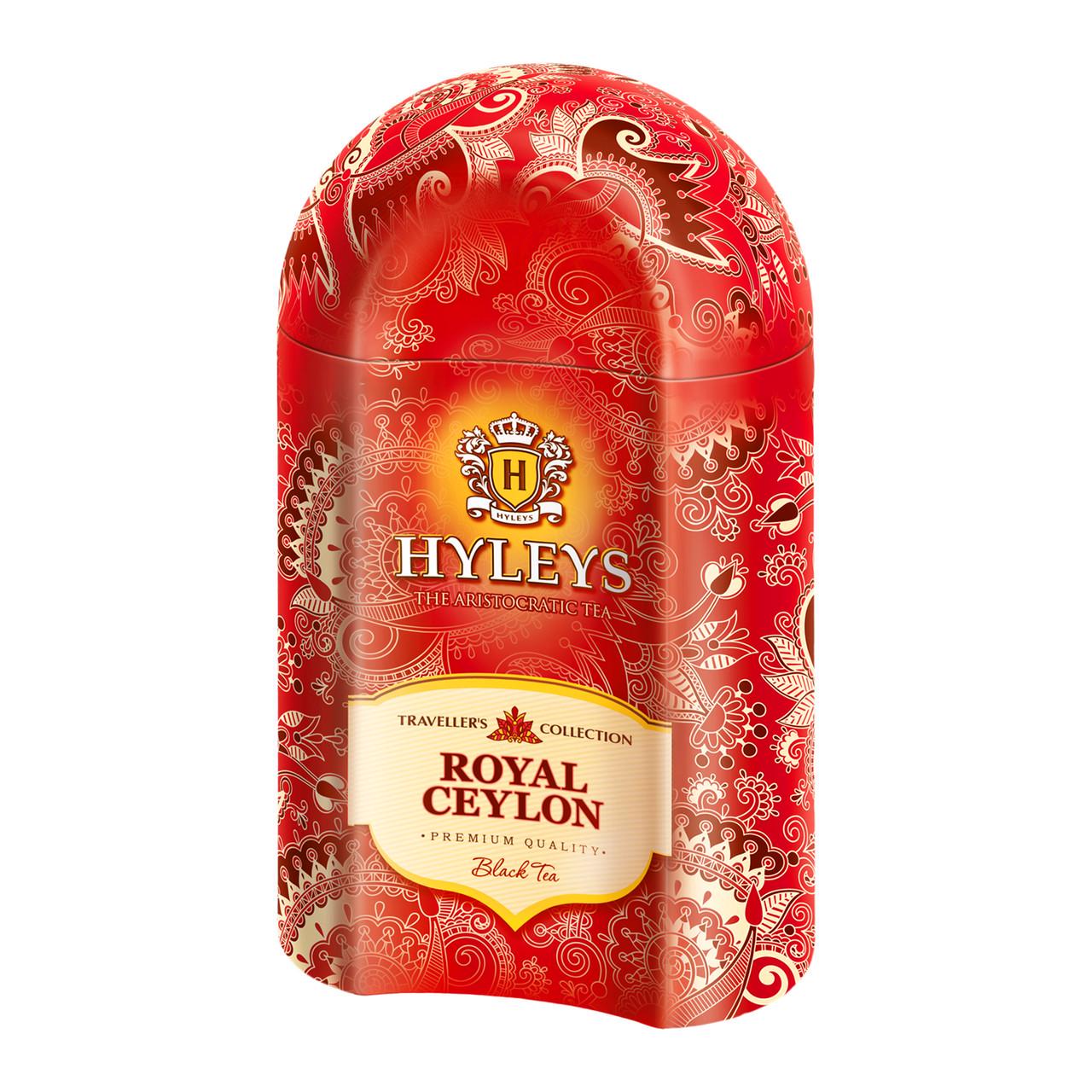 Чай чорний Hyleys Hyleys Роял Цейлон жерстяна банка 100 г (4791045018216)