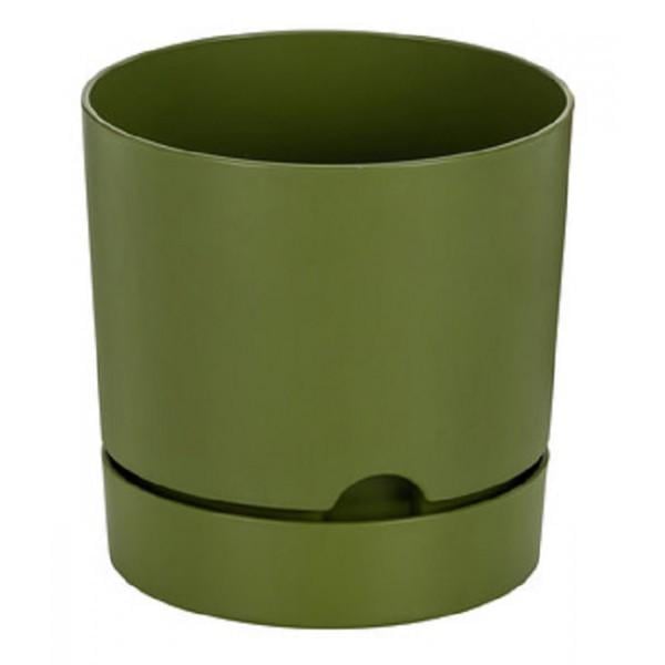 Горшок для цветов Рoliwork Begonya круглая 5 л 25x23 см Зеленый