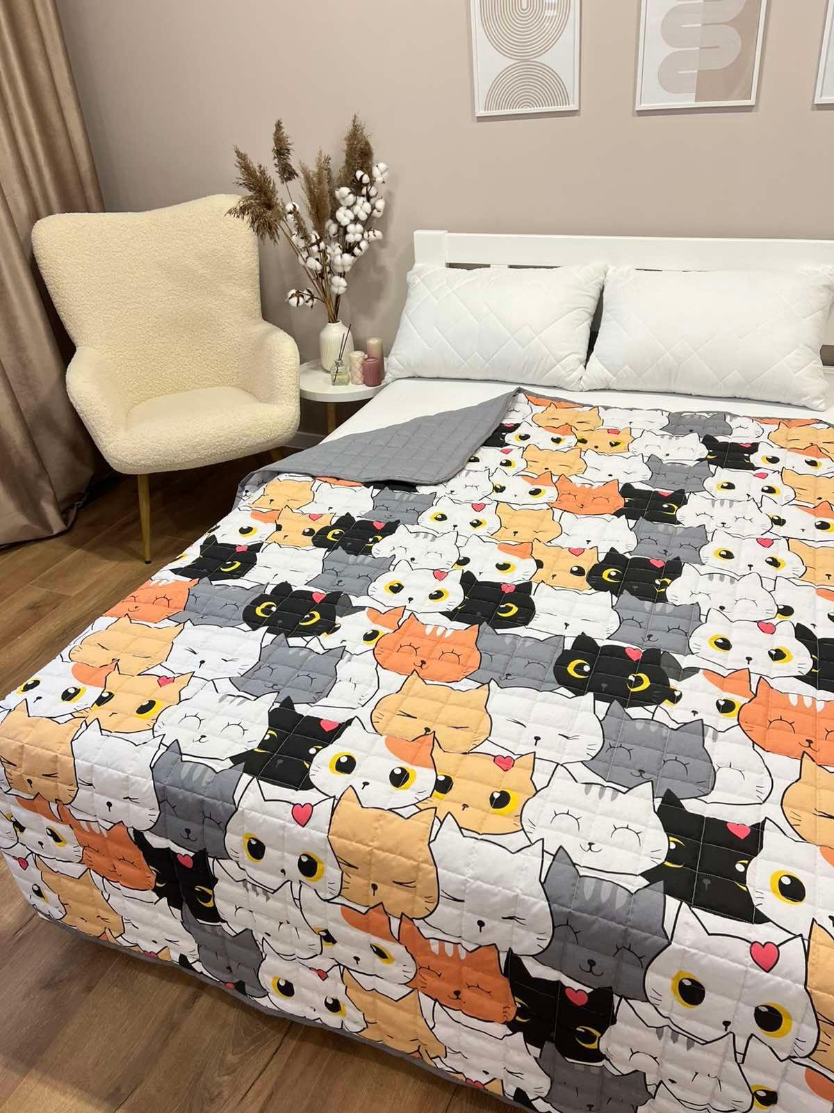 Ковдра-покривало дитяча Прайд двостороння з бавовни 150x210 см (26293505)