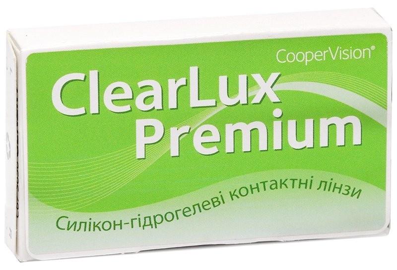 Контактные линзы CooperVision ClearLux Premium 3 шт. (75857)