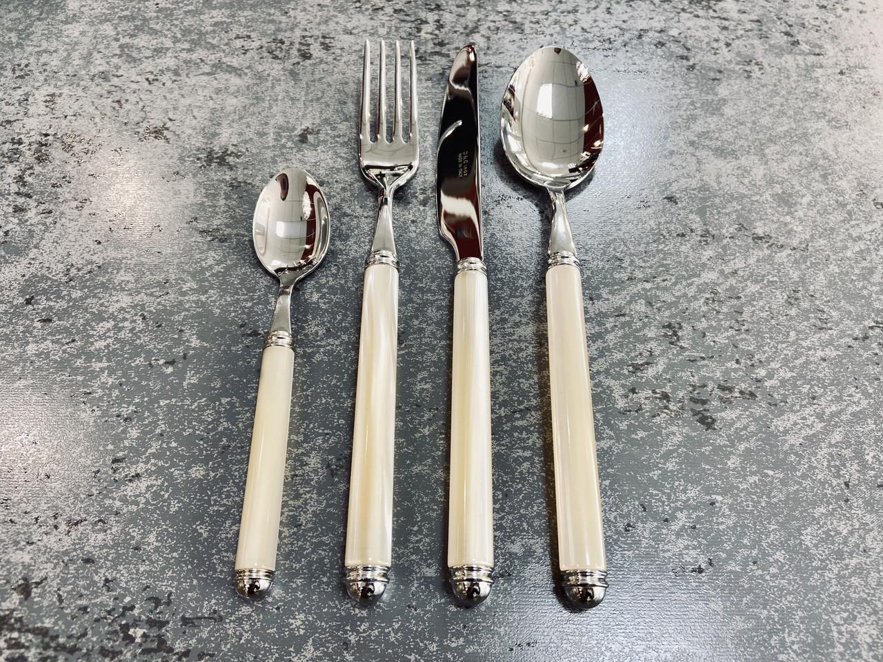 Набор столовых приборов Domus&Design Idis 24 шт. Champagne Pearl (CD28IDSS/CH)